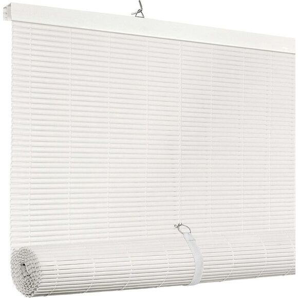 JHUS Oval Cordless Rollup Light Filtering Window Blinds Roller Shades Window - Picture 2 of 3